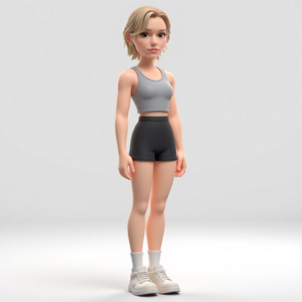 Freni mein Engel als 3D-Model Figur.