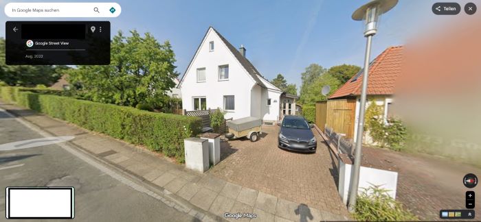 Unser altes weißes Einfamilienhaus in Gadderbaum